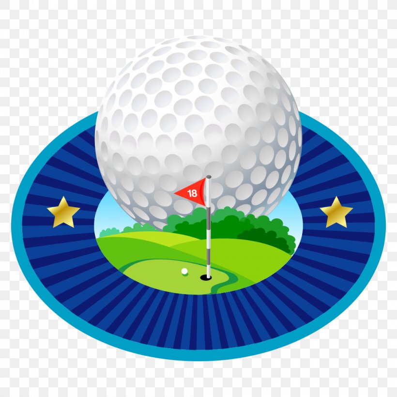 Golf Logo Ball Illustration, PNG, 1000x1000px, Golf, Advertising, Ball, Golf Ball, Golf Club Download Free