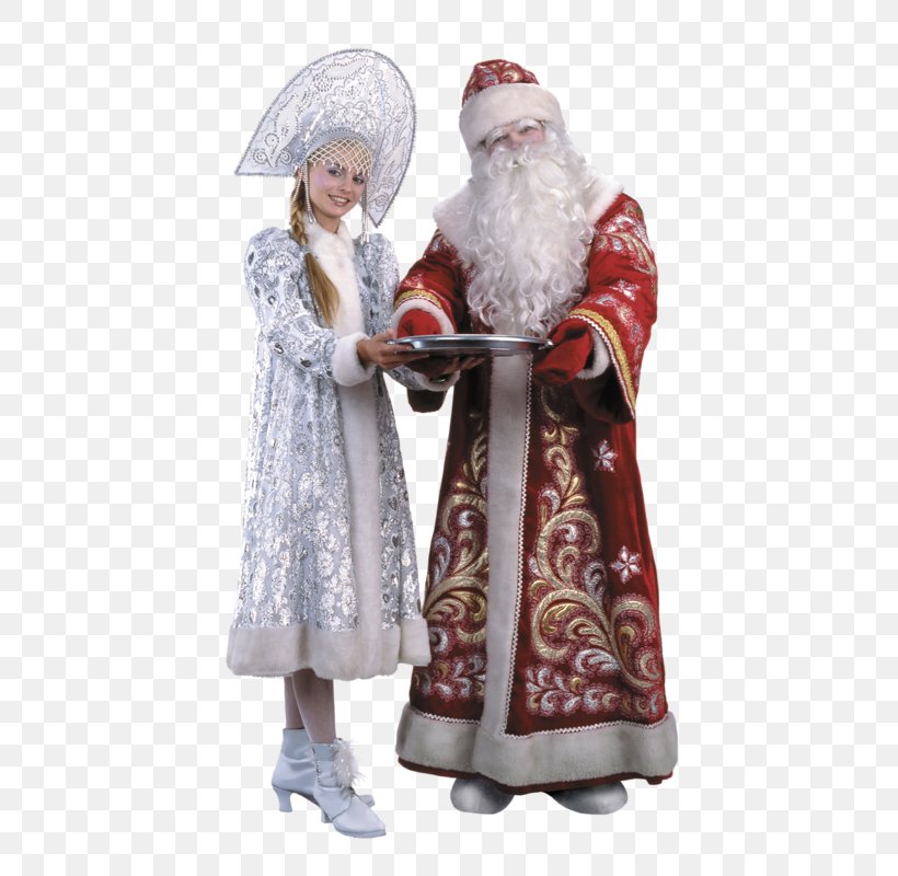 Santa Claus Snegurochka Ded Moroz Christmas Ornament, PNG, 554x800px, Santa Claus, Christmas, Christmas Ornament, Costume, Ded Moroz Download Free