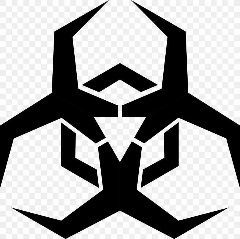 Malware Hazard Symbol Clip Art, PNG, 2000x1995px, Malware, Area, Artwork, Biological Hazard, Black And White Download Free