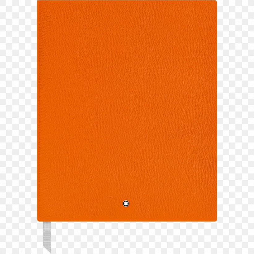 Montblanc Stationery Lined Notebook Meisterstück, PNG, 1000x1000px, Montblanc, Brand, Leather, Notebook, Orange Download Free