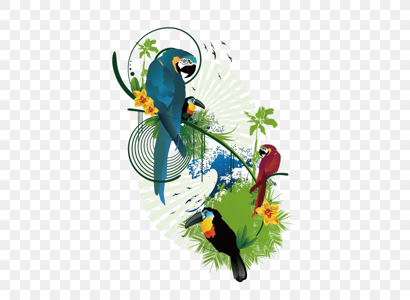 Parrot Bird Illustration, PNG, 600x600px, Parrot, Beak, Bird, Common Pet Parakeet, Drawing Download Free