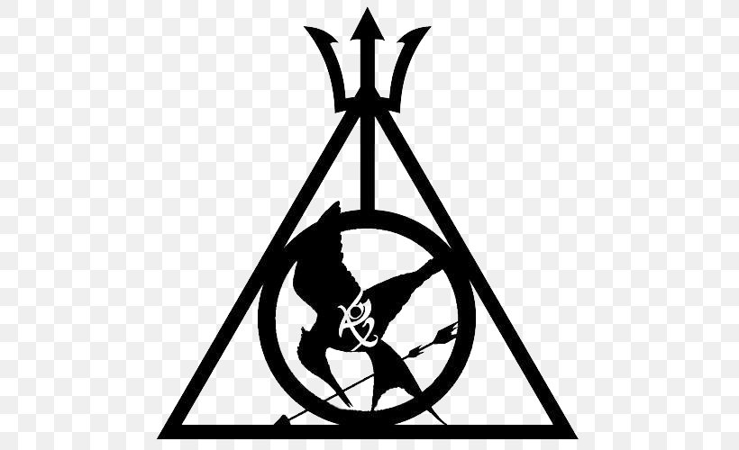 Percy Jackson Mockingjay Divergent Harry Potter And The Deathly Hallows Katniss Everdeen, PNG, 500x500px, Percy Jackson, Area, Artwork, Black And White, Book Download Free