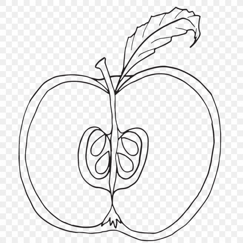 Coloring Book Fruit Applejack Pages, PNG, 1000x1000px, Watercolor, Cartoon, Flower, Frame, Heart Download Free