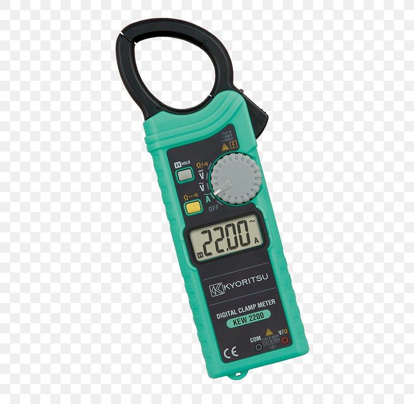 Current Clamp Digital Multimeter 共立電気計器 Electronics, PNG, 800x800px, Current Clamp, Alternating Current, Ammeter, Digital Data, Digital Multimeter Download Free