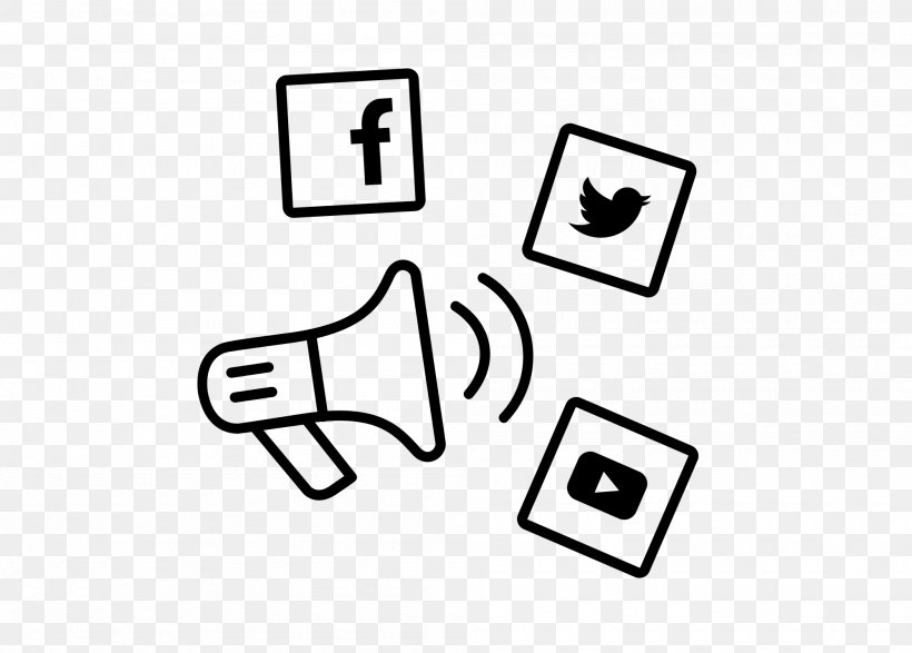 Social Media Marketing Digital Marketing Content Marketing, PNG, 2000x1434px, Social Media, Advertising, Area, Black, Black And White Download Free