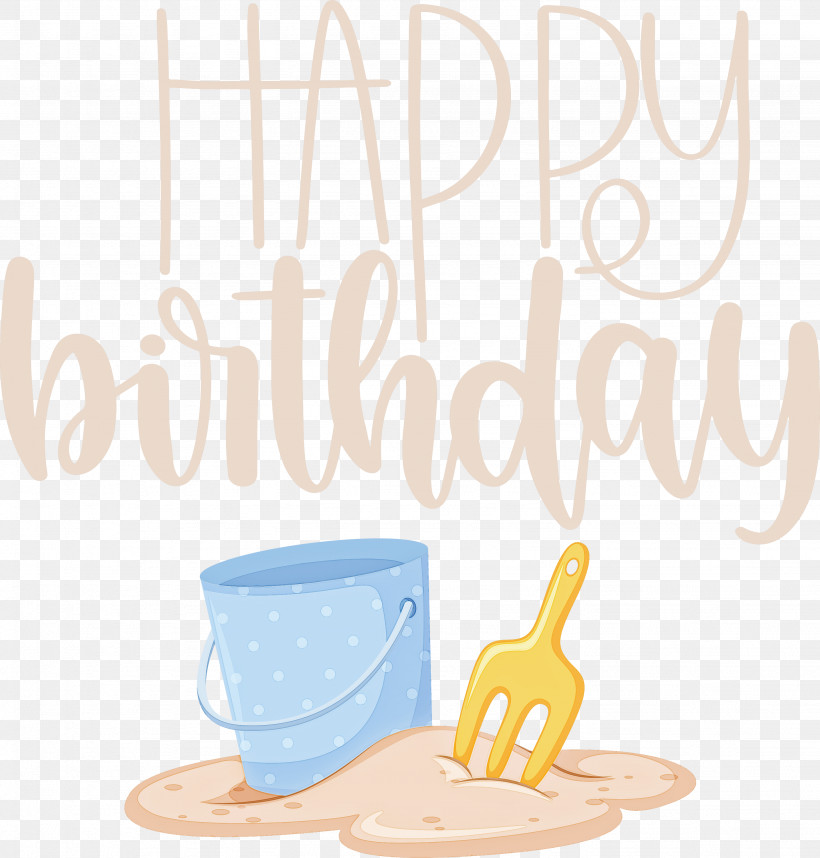 Happy Birthday, PNG, 2866x3000px, Happy Birthday, Drawing, Royaltyfree, Sand, Vector Download Free