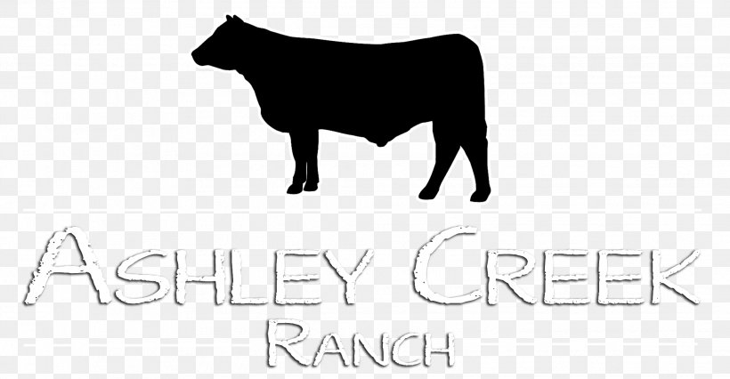 Cattle Ashley Creek Ranch Dog Logo, PNG, 2031x1056px, Cattle, Black, Black And White, Brand, Carnivoran Download Free