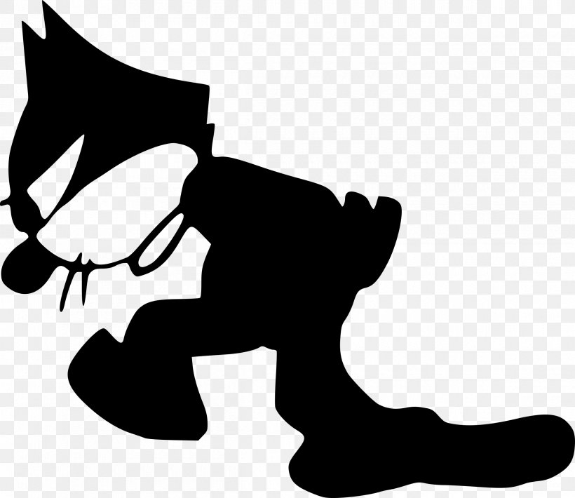 Felix The Cat Cartoon Clip Art, PNG, 2400x2079px, Felix The Cat, Animation, Artwork, Black, Black And White Download Free