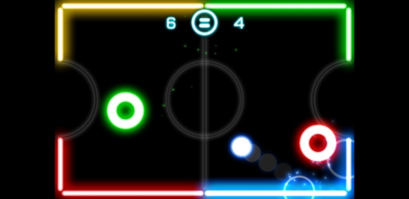 Glow Hockey 2 Gun Bros Game, PNG, 1024x500px, Glow Hockey, Air Hockey, Android, Android Application Package, Display Device Download Free