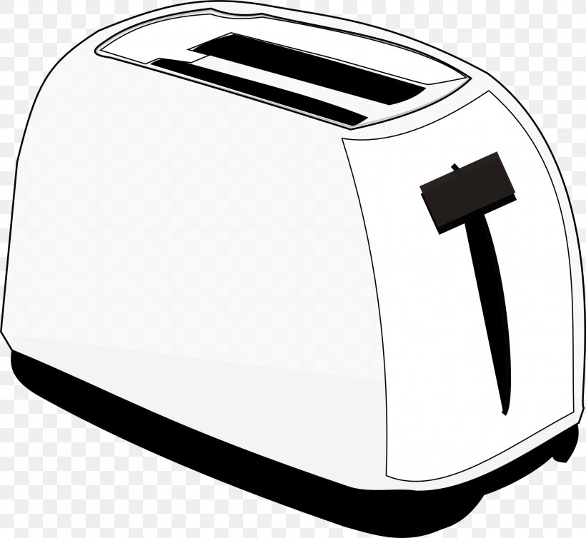 Toaster Microwave Ovens Clip Art, PNG, 1969x1811px, Toast, After Dark, Black And White, Bread, Free Content Download Free