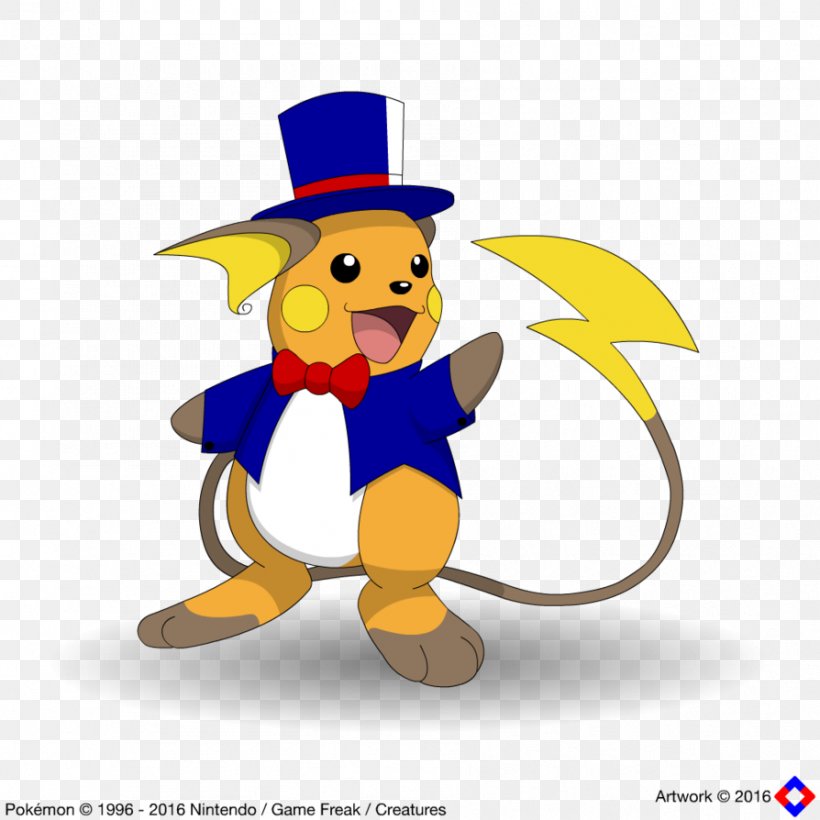 Top Hat Bow Tie Raichu Suit, PNG, 894x894px, Top Hat, Art, Bow Tie, Cartoon, Character Download Free