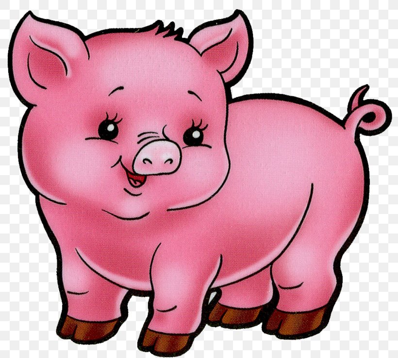 Miniature Pig Clip Art Vector Graphics Image, PNG, 800x736px, Pig, Animal Figure, Domestic Pig, Drawing, Fictional Character Download Free
