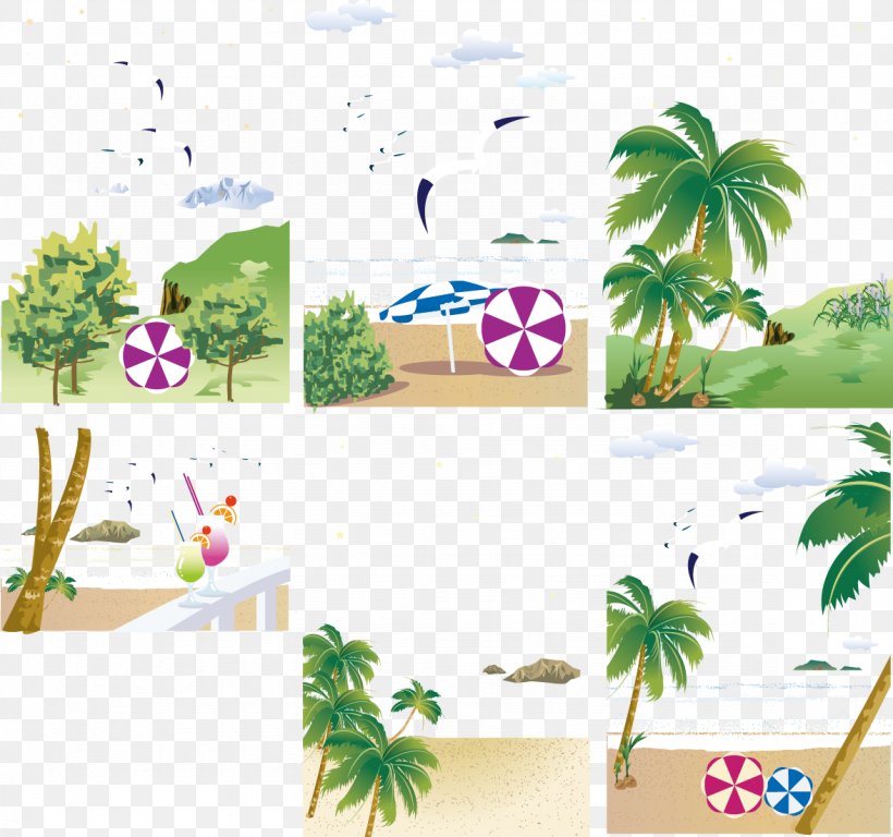 Praia Beach Euclidean Vector, PNG, 1177x1103px, Praia, Area, Beach, Flora, Floral Design Download Free