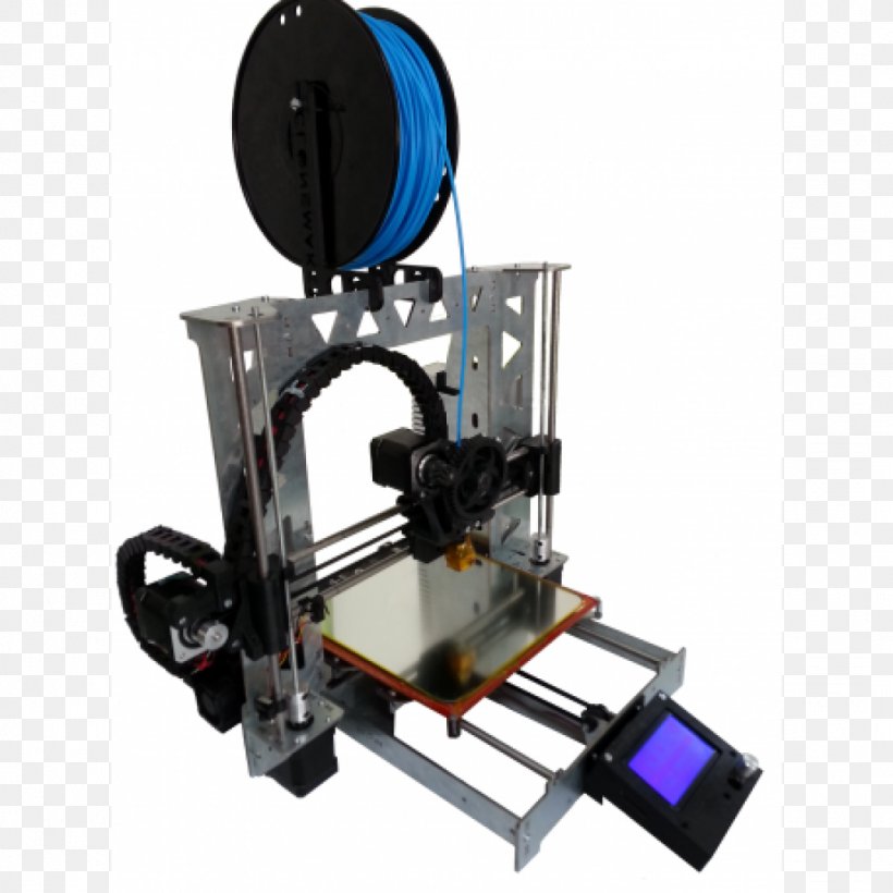 Prusa I3 Prusa Research 3D Printers 3D Printing RepRap Project, PNG, 1024x1024px, 3d Computer Graphics, 3d Printers, 3d Printing, Prusa I3, Computer Hardware Download Free
