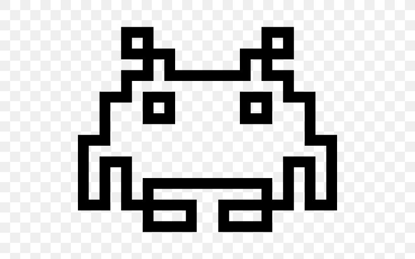 Space Invaders Centipede Video Game Arcade Game, PNG, 512x512px, Space Invaders, Arcade Game, Area, Black, Black And White Download Free