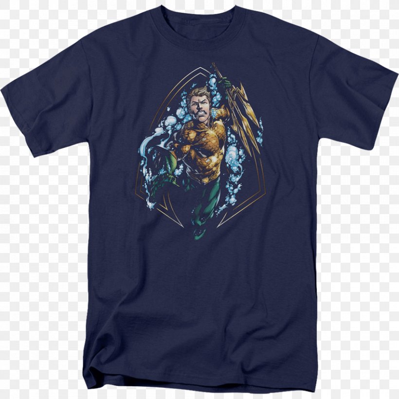 T-shirt Newt Scamander Justice League Porpentina Goldstein, PNG, 850x850px, Tshirt, Active Shirt, Aquaman, Blue, Brand Download Free