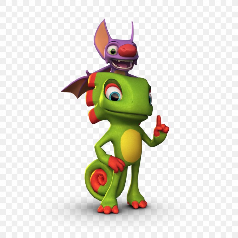 Yooka-Laylee Banjo-Kazooie Donkey Kong Country Ukulele Playtonic Games, PNG, 1024x1024px, Yookalaylee, Banjokazooie, Character, Donkey Kong Country, Fictional Character Download Free