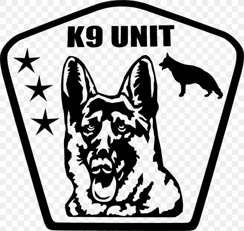 Dog Breed Decal Police Dog Police Officer, PNG, 900x851px, Dog Breed, Area, Artwork, Black, Black And White Download Free