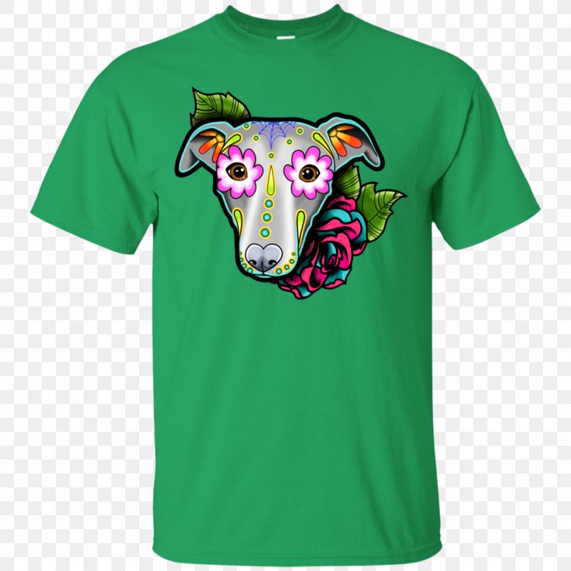 T-shirt Clothing Whippet Sleeve, PNG, 1155x1155px, Tshirt, Active Shirt, All Over Print, Bag, Calavera Download Free