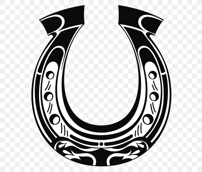Horseshoe Circle Black-and-white Pattern Symbol, PNG, 650x701px, Horseshoe, Blackandwhite, Games, Symbol Download Free