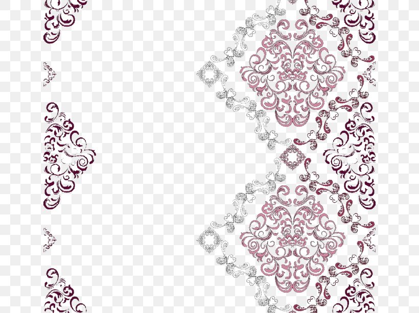Placemat Visual Arts Area Pattern, PNG, 650x613px, Placemat, Area, Art, Lace, Pink Download Free