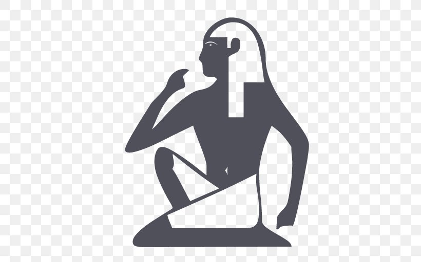 Ancient Egypt Symbol Egyptian, PNG, 512x512px, Egypt, Ancient Egypt, Ancient Egyptian Deities, Bird, Black And White Download Free