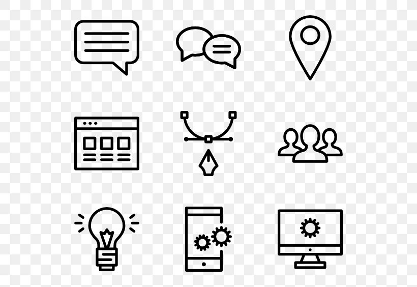 Icon Design Symbol Graphic Design, PNG, 600x564px, Icon Design, Area, Art, Black, Black And White Download Free