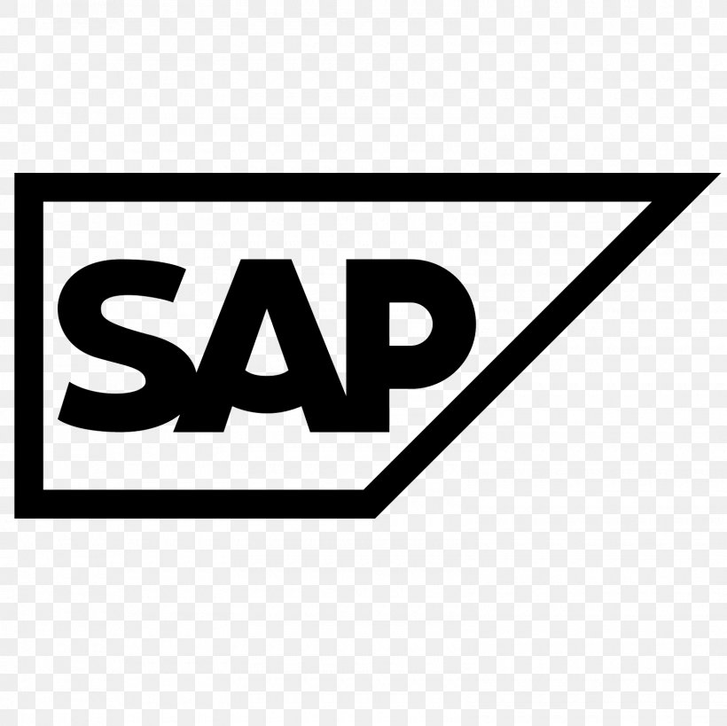 SAP ERP SAP SE SAP HANA SAP Business One, PNG, 1600x1600px, Sap Erp, Abap, Area, Black, Black And White Download Free