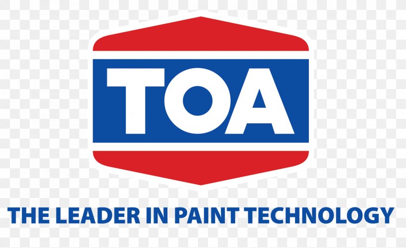 TOA Paint (Thailand) Business Logo Primer, PNG, 1372x839px, Paint, Alkyd, Area, Blue, Brand Download Free