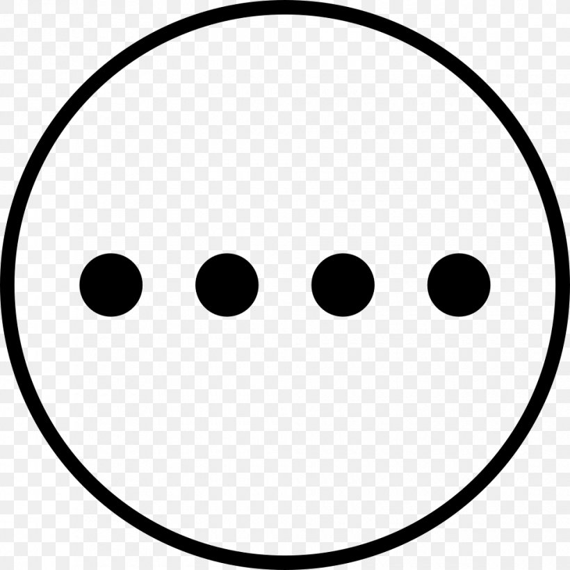 Smiley Face White Circle Clip Art, PNG, 980x980px, Smiley, Area, Black, Black And White, Emoticon Download Free