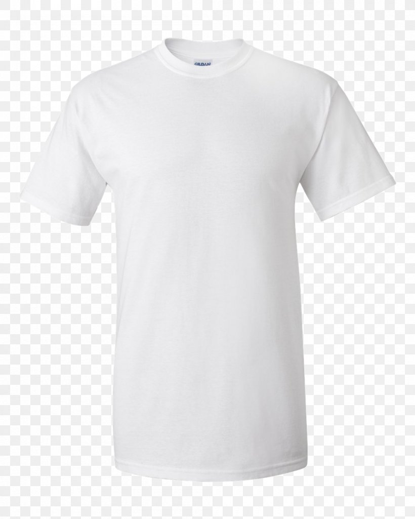 Long-sleeved T-shirt Gildan Activewear Long-sleeved T-shirt White, PNG, 1000x1250px, Tshirt, Active Shirt, Clothing, Collar, Crew Neck Download Free
