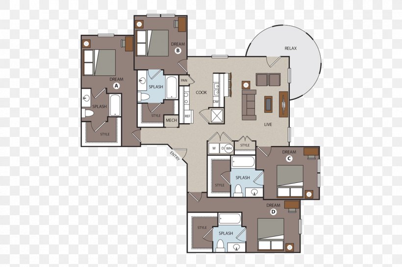 Prado Student Living Floor Plan Studio Apartment Home, PNG, 1200x800px, Floor Plan, Apartment, Area, Bathroom, Bedroom Download Free