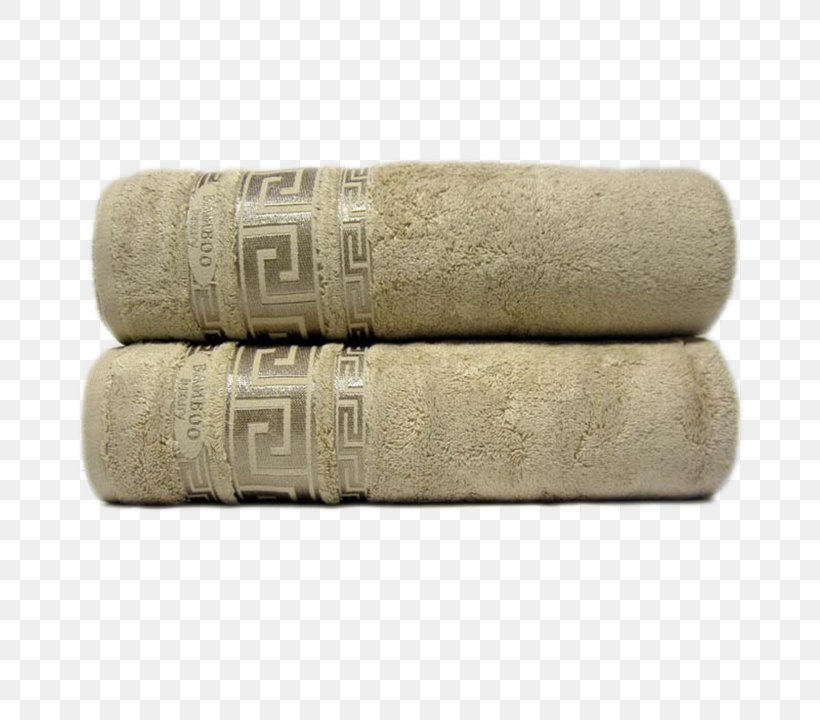 Towel Bamboo Bathroom Baths Hand, PNG, 720x720px, Towel, Bamboo, Bathroom, Baths, Beige Download Free