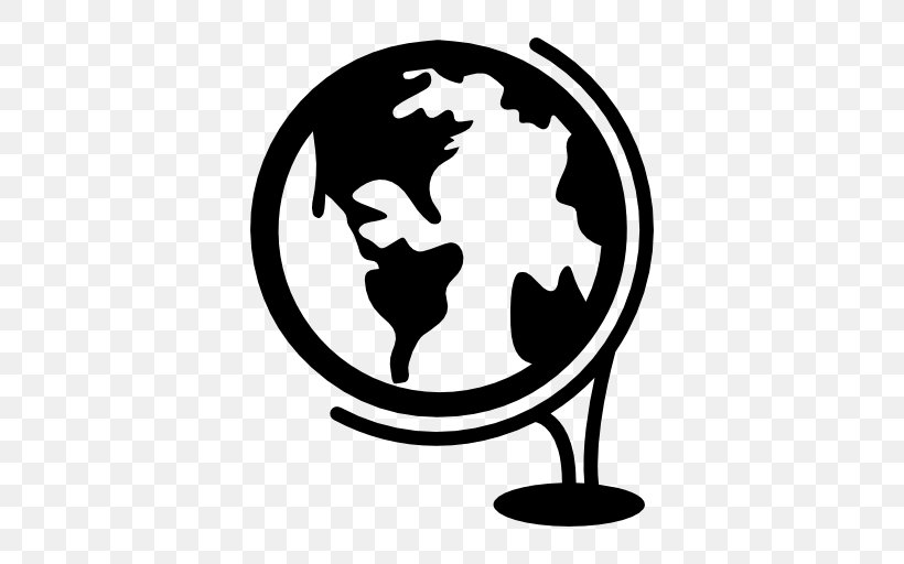Globe Earth Drawing World, PNG, 512x512px, Globe, Black And White, Company, Drawing, Earth Download Free