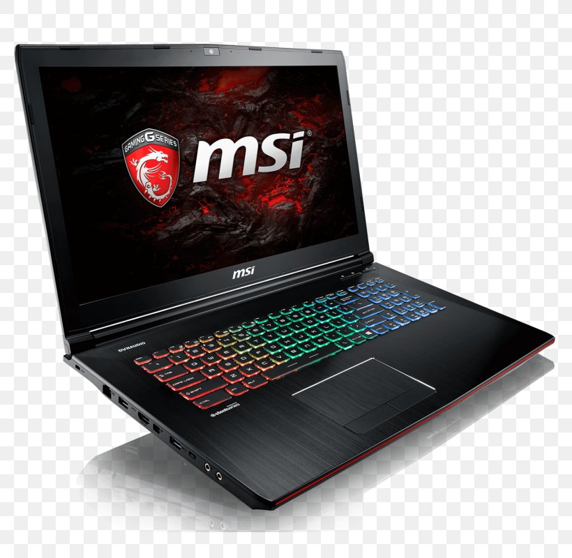 Laptop Intel Core I7 MSI GS73VR Stealth Pro, PNG, 800x800px, Laptop, Computer, Computer Hardware, Electronic Device, Gaming Computer Download Free