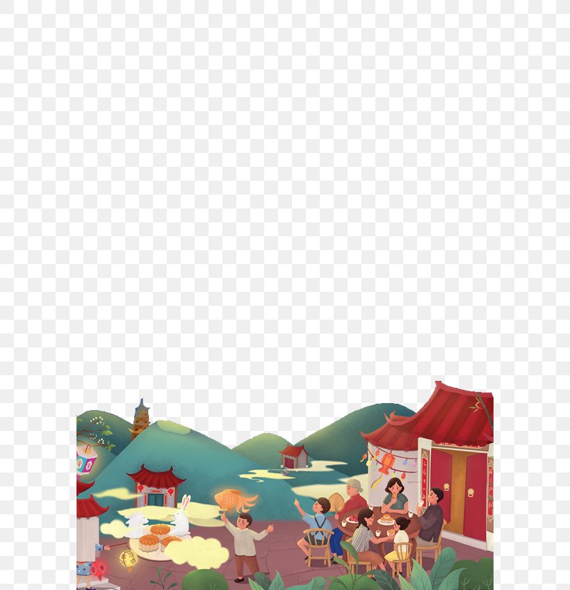 Mid-Autumn Festival Traditional Chinese Holidays Hengyang Shaanxi, PNG, 600x849px, Midautumn Festival, China, Event, Festival, Fictional Character Download Free