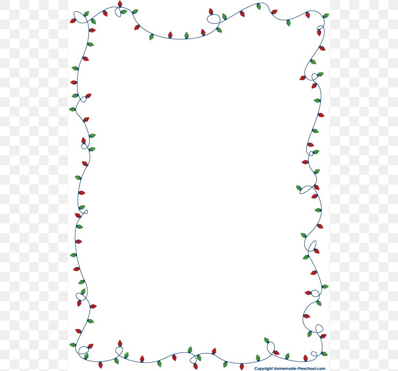 Christmas Lights Clip Art, PNG, 537x764px, Christmas Lights, Area, Border, Branch, Candy Cane Download Free