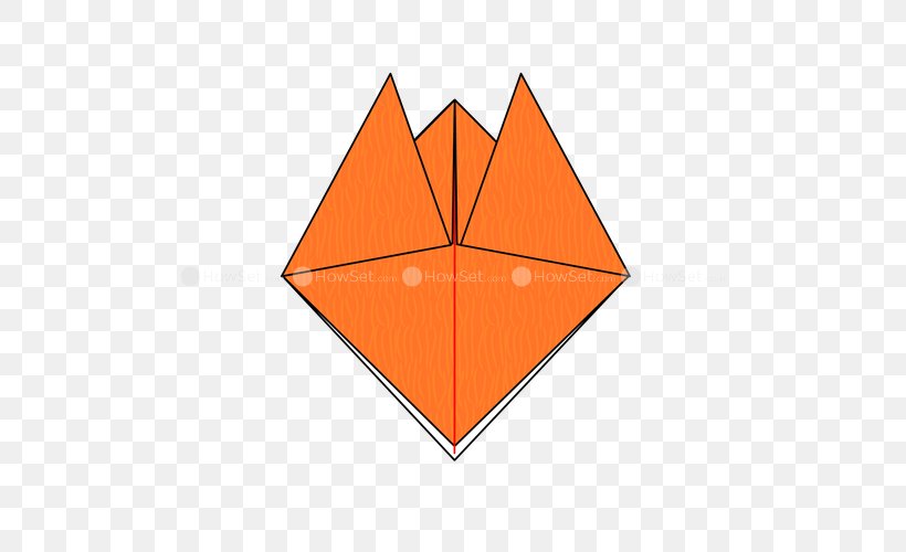 Origami Line Angle Point Pattern, PNG, 500x500px, Origami, Area, Craft, Orange, Point Download Free