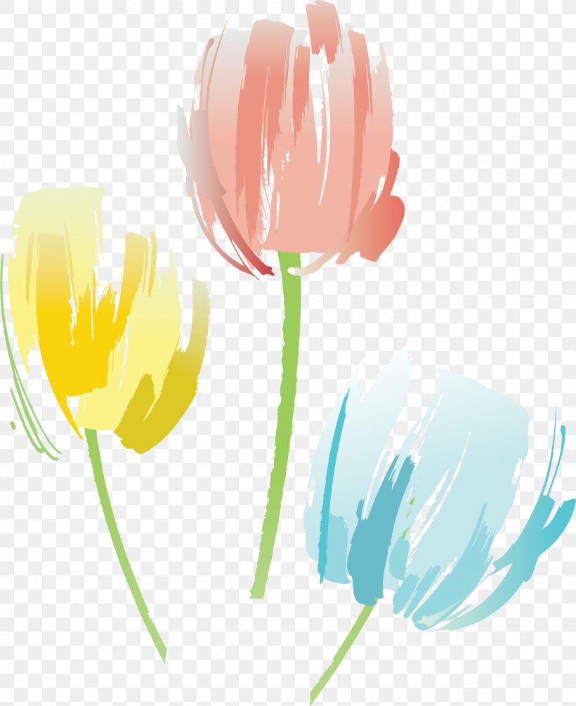 Vector Graphics Illustration Clip Art Image, PNG, 1362x1671px, Tulip, Botany, Flower, Flowering Plant, Lily Family Download Free