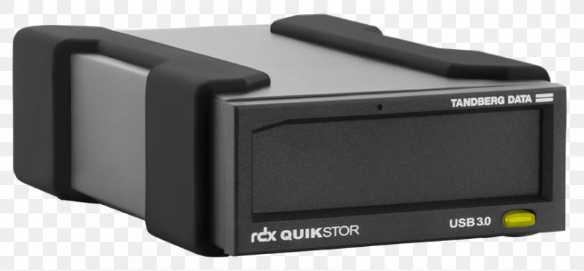 Laptop Tandberg Data RDX QuikStor Black External Hard Drive RDX Technology Hard Drives, PNG, 889x414px, Laptop, Backup, Disk Storage, Electronics, Electronics Accessory Download Free