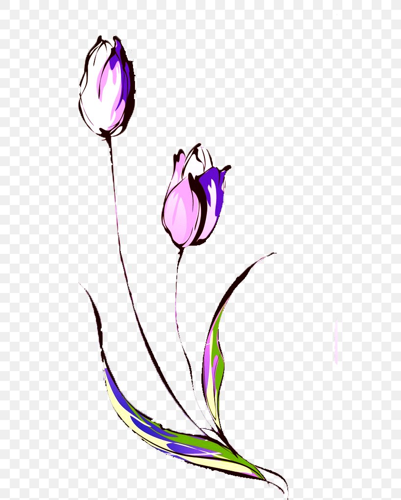 Tulip Drawing Flower Sticker Wallpaper, PNG, 560x1024px, Tulip, Art, Drawing, Flora, Floral Design Download Free