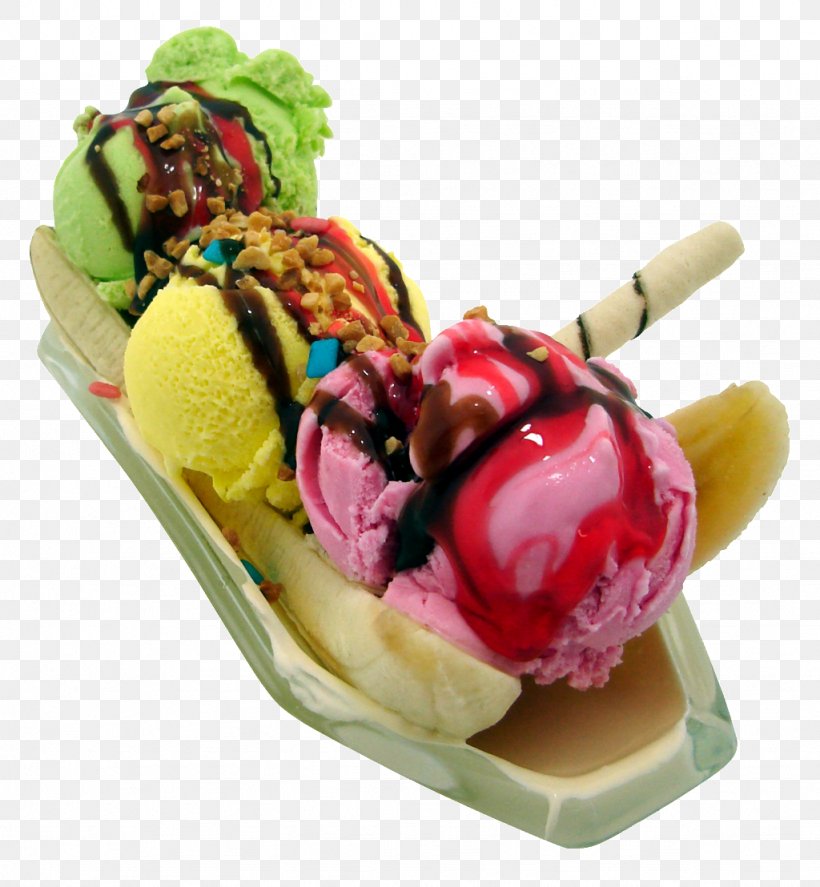 Banana Split Ice Cream Cones Sundae Chocolate Ice Cream, PNG, 1024x1108px, Banana Split, Banana, Calorie, Chocolate, Chocolate Ice Cream Download Free