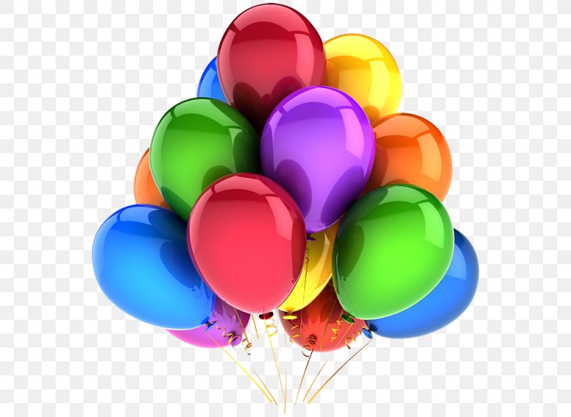 Gas Balloon Party Birthday Toy Balloon, PNG, 564x600px, Balloon, Birthday, Cluster Ballooning, Color, Feestversiering Download Free