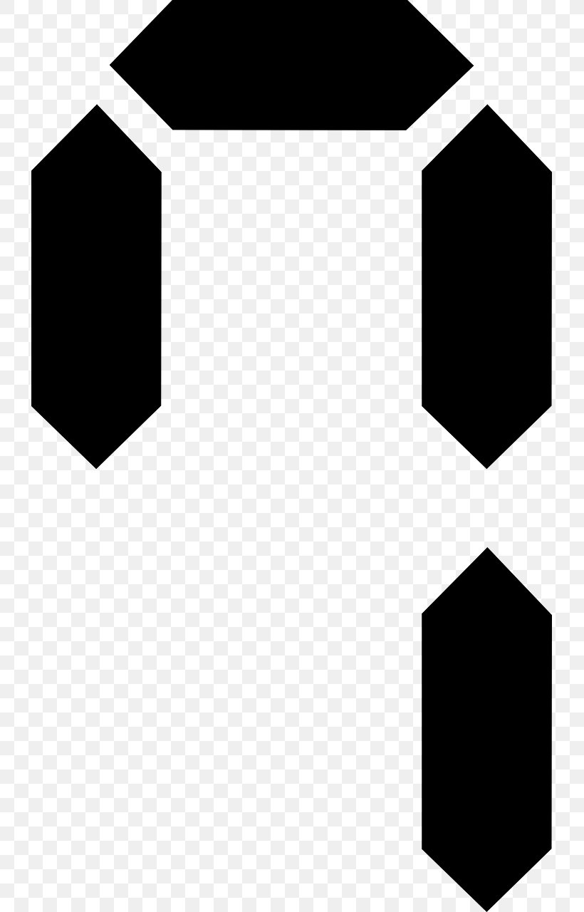 Black And White Seven-segment Display Number, PNG, 731x1280px, Black And White, Area, Black, Brand, Digital Data Download Free