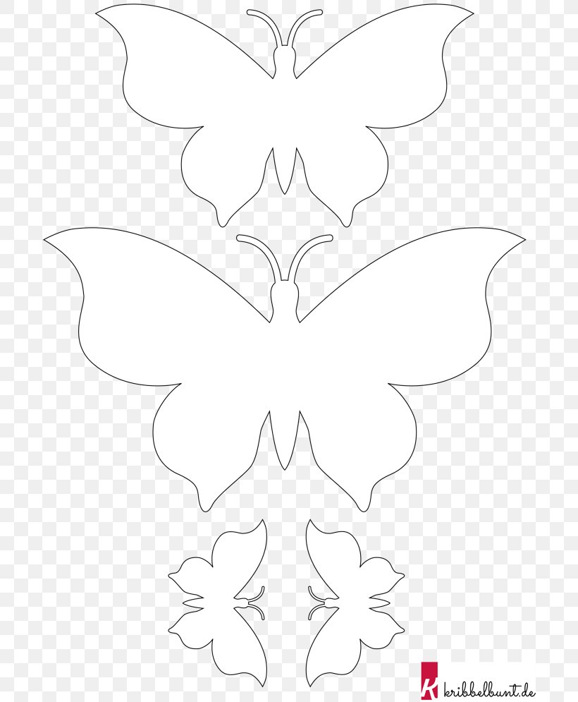 Brush-footed Butterflies Plant Stem Leaf Line Art Clip Art, PNG, 700x995px, Brushfooted Butterflies, Area, Artwork, Black And White, Branch Download Free