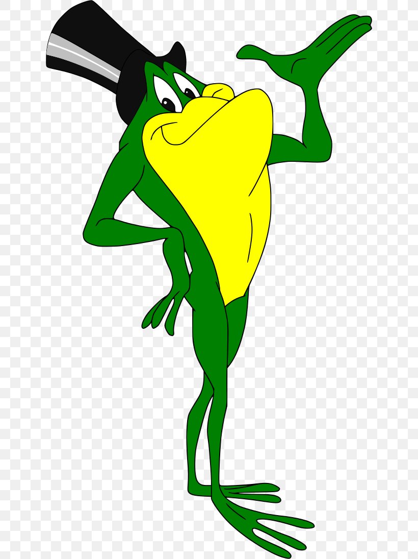 Michigan J. Frog Bugs Bunny Animated Cartoon Looney Tunes, PNG, 640x1095px, Michigan J Frog, Amphibian, Animated Cartoon, Area, Art Download Free