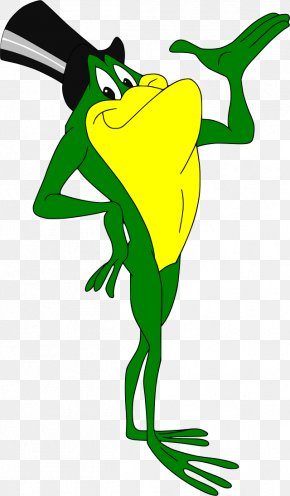 Cartoon Frog Face - Michigan J. Frog Bugs Bunny Animated Cartoon Looney Tunes PNG