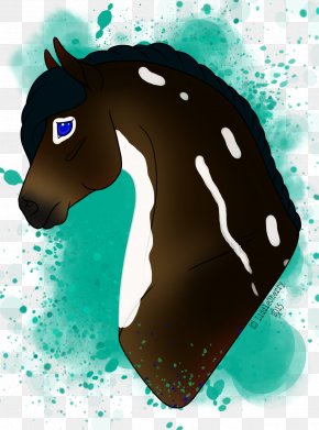 Mustang - Mustang Halter Pack Animal Cartoon PNG