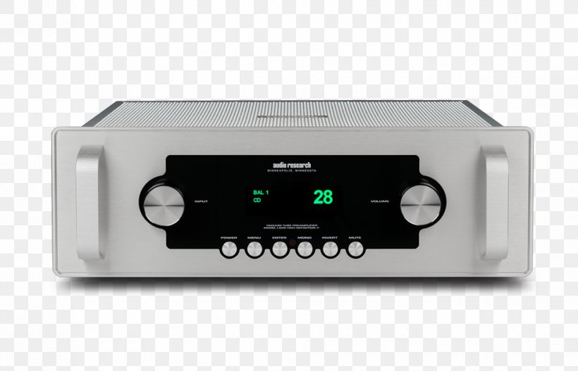 Preamplifier Audio Research High Fidelity High-end Audio, PNG, 980x630px, Preamplifier, Amplifier, Analog Signal, Audio, Audio Equipment Download Free