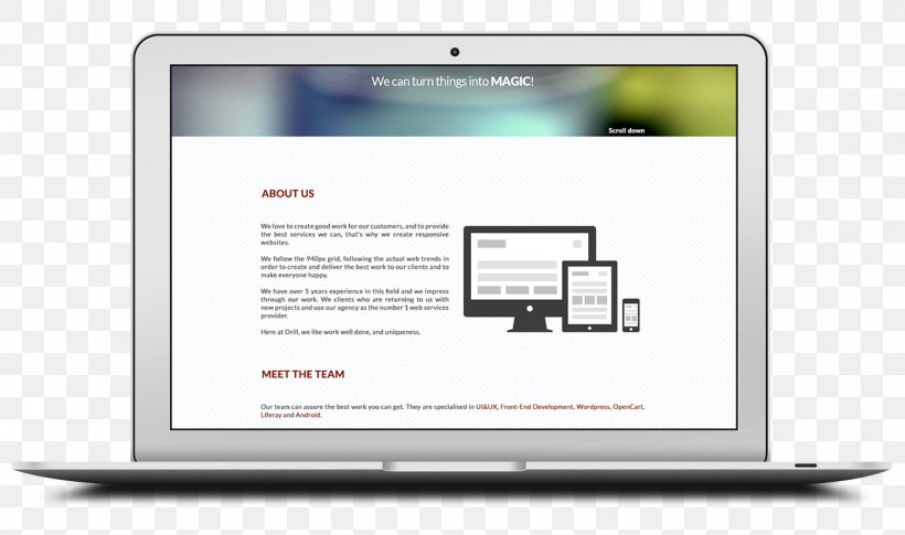 Responsive Web Design Computer Program Employee Morale Workplace, PNG, 1306x774px, Responsive Web Design, Brand, Cloud Computing, Computer, Computer Monitor Download Free